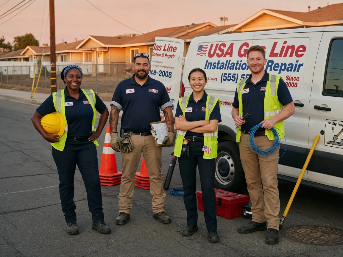 Gas Line Installation company in Wynnewood, OK
